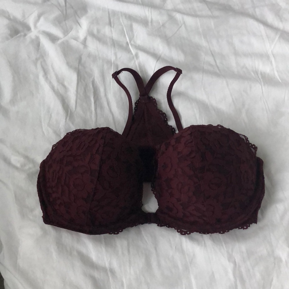 Front closure cross-back bra from Victoria’s Secret Pink